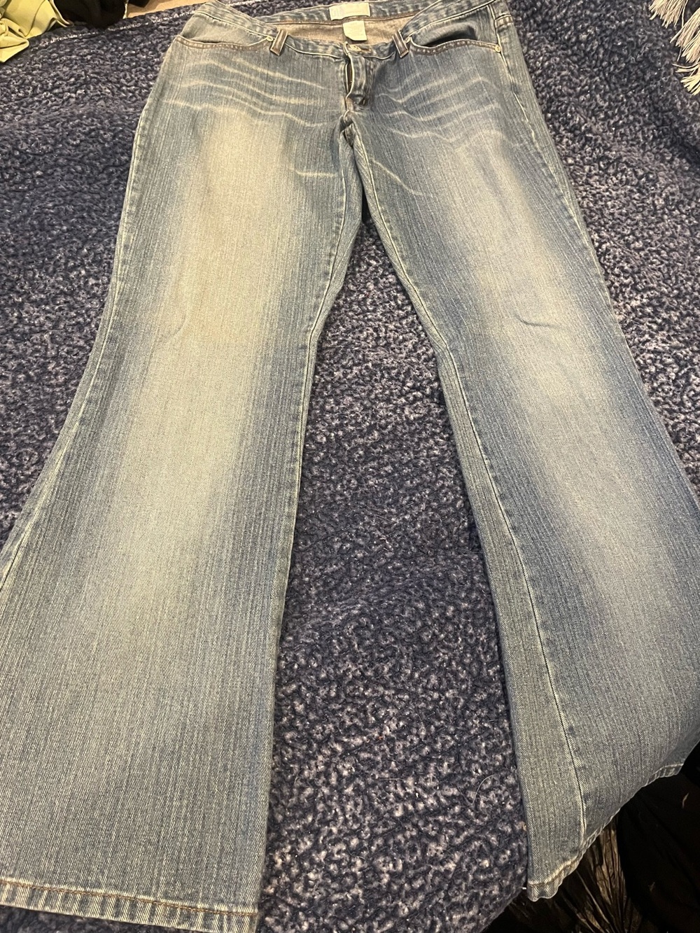 Jennifer Lopez Y2K Light Blue Flare Jeans